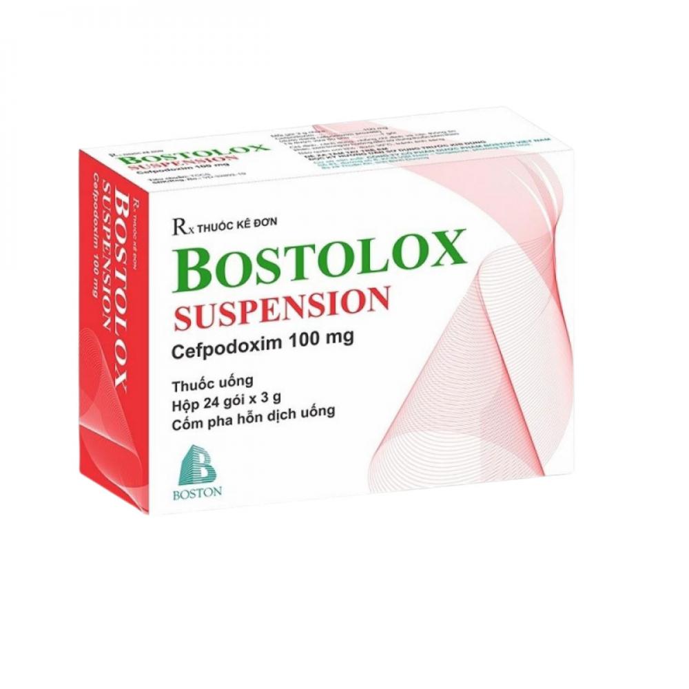Bostolox 100mg (Hộp 24 Gói)