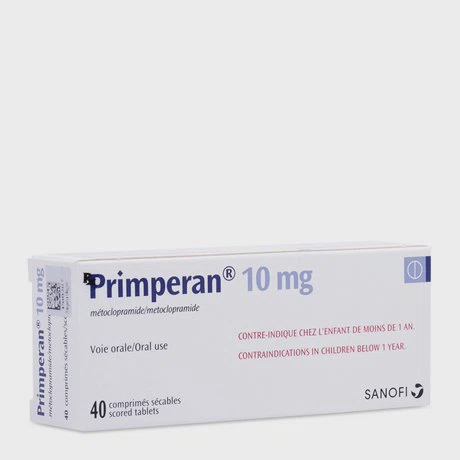 Primperan 10mg (Hộp 2 vỉ x 20 viên)