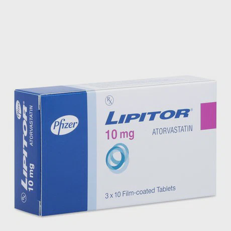 Lipitor Tab 10mg (3 Vi x 10 Vien)