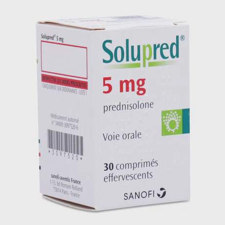 Solupred 5mg (Chai 30 viên)