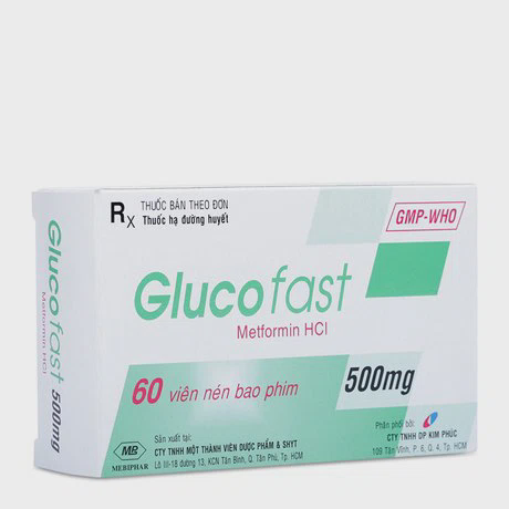 Glucofast 500mg (4vix15vien)