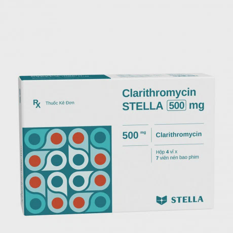 Clarithromycin STELLA 500mg (4vix7vien)