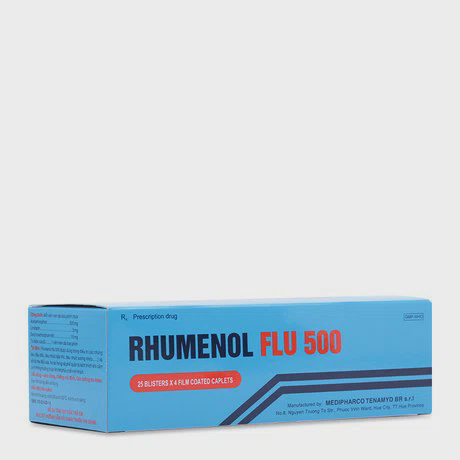 Rhumenol Flu 500 (25vi x 4vien)