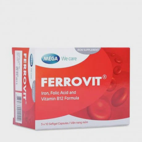 Ferrovit ( Hộp 10 vỉ x 10 viên)