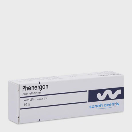 Kem trị ngứa sẩn, côn trùng đốt, bỏng, kích ứng da Phenergan (Tuýp 10g)