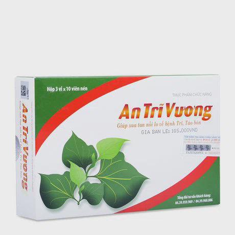 HONG BANG Meriva An Tri Vuong Ho Tro Giam Tri (3Vi X 10V)