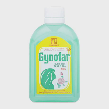 Dung dịch Gynofar trị ngứa âm hộ, viêm âm đạo, huyết trắng và sát trùng ngoài da (chai 90ml)
