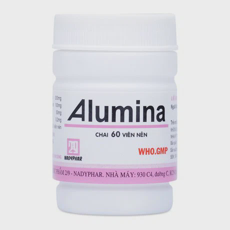 Alumina Ho Tro Viem Loet Da Day (Chai 60 Vien)