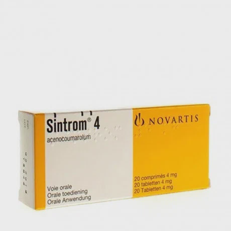 Sintrom Novartis 4mg (Hộp 3 vỉ x10 viên)