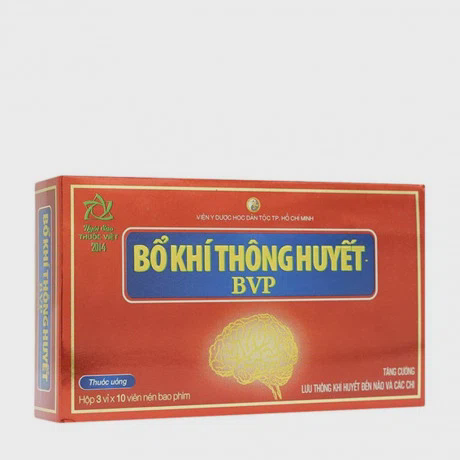 Bổ Khí Thông Huyết - BVP (Hộp 3 vỉ x 10 viên)