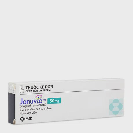 Januvia tab 50mg (2 Vi x 14 Vien)