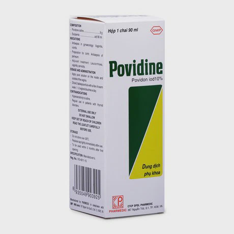 Povidine phu khoa 90ml - Pharmedic