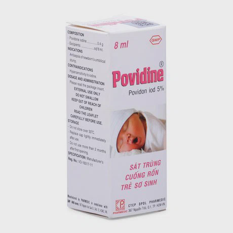 Povidine Povidon Iod 5% (8ml)