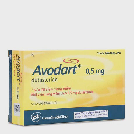 Avodart Cap 0.5mg (3Vi x 10Vien)