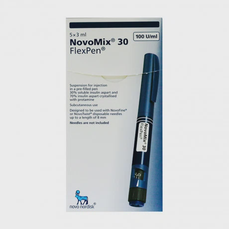 Novomix 30 FlexPen 100IU/ml x 3ml (R)(5cay) Inj