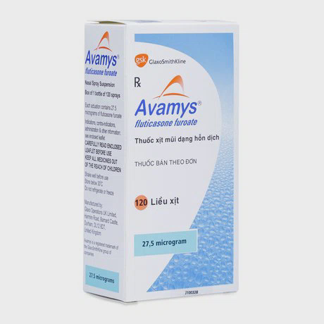 Avamys Nasal Spray Sus 27.5mcg 120's