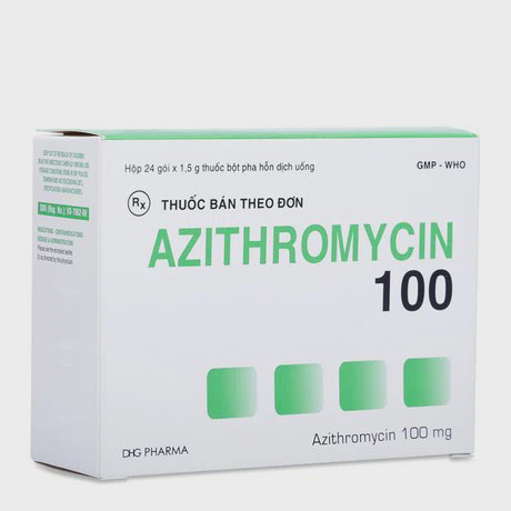 Zaromax(Azithromycin) 100 (H/24Goi) DHG