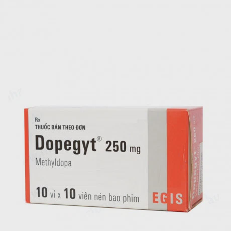 Dopegyt 250mg (10vix10vien)