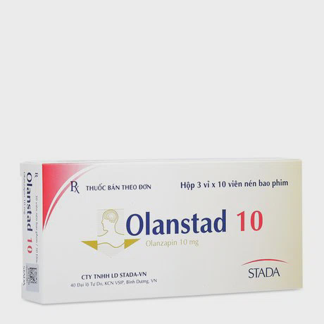 Olanstad 10mg (3 vỉ x 10 viên/hộp)