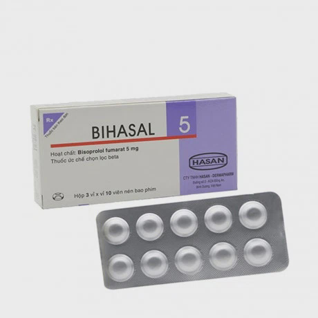 Bihasal 2,5mg ( 3 vỉ x 10 viên)