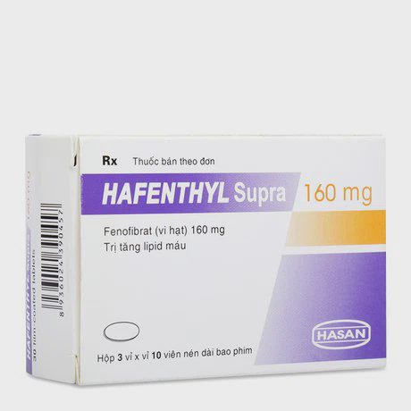 Hafenthyl Supra 160mg (3vix10vien)