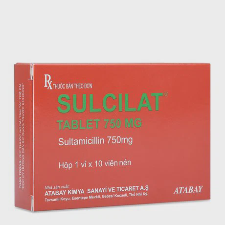 Sulcilat 750mg (1vix10Vien)