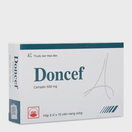 Doncef 500mg (3Vi x 10Vien)