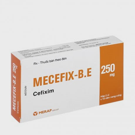 Mecefix - BE 250mg (2Vi x 10Vien) MERAP