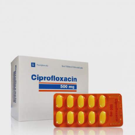 Ciprofloxacin 500mg (2vi x10vien)