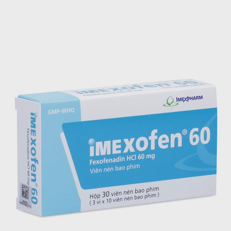 Imexofen 60mg (3Vi x 10Vien) - Imexpharm