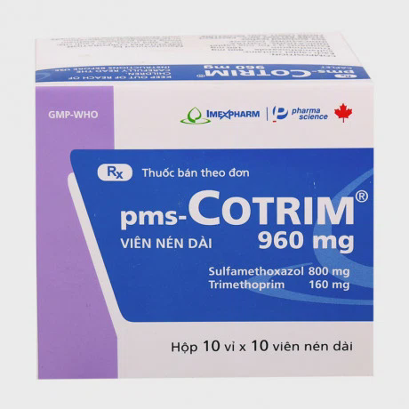 Cotrim 960mg (10vi x10vien)