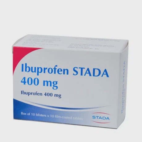 Ibuprofen Stada 400mg (Hộp 10 vỉ x 10 viên)