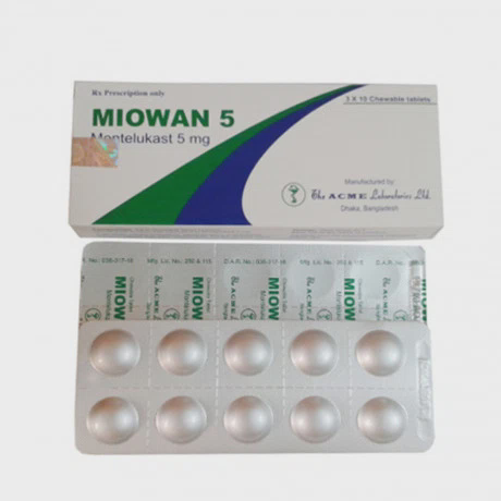 Miowan 5mg (3 Vỉ x 10 Viên)