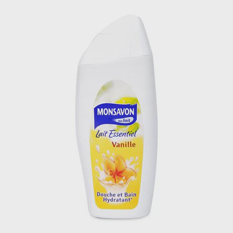 Sữa tắm tinh chất sữa & chiết xuất hoa vani Monsavon Lait Essentiel Vanille (250ml)