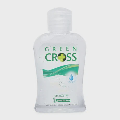 Gel rửa tay hương trà xanh Green Cross (100ml)