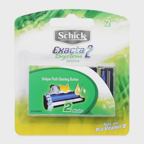 Lưỡi dao cạo râu Schick Execta 2 system (2 lưỡi/vỉ)