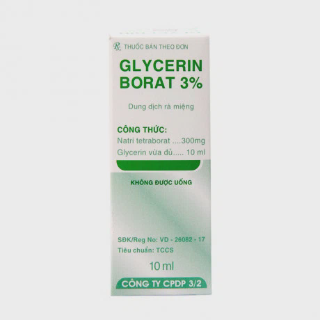 Glycerin Borat 3% 10ml