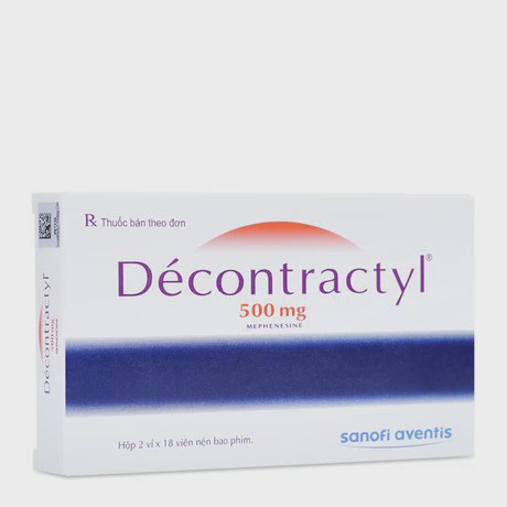Decontractyl 500mg (2 vỉ x 18 viên)