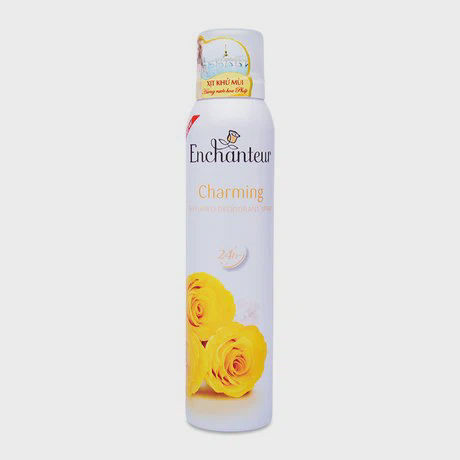 Xịt khử mùi hương nước hoa Enchanteur Charming (150ml)