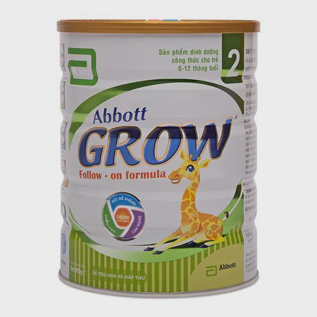 Sữa bột Abbott Grow 2 dành cho trẻ 6-12 tháng (900g)