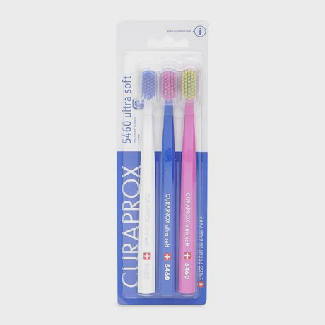 Bàn chải đánh răng Curaprox CS5460 Ultra Soft (3 cái/bộ)