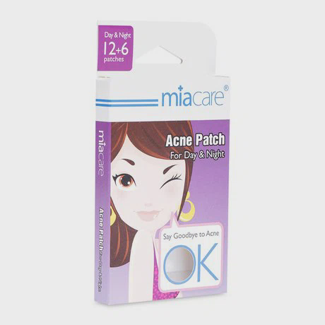 Miếng dán giảm mụn ngày và đêm Miacare Acne Patch