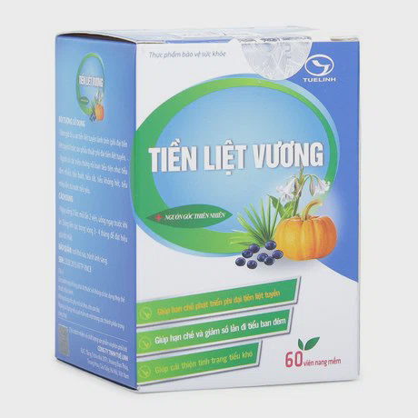 Mã cũ - TPCN ngăn ngừa u xơ tuyến tiền liệt Tiền liệt vương Tuệ Linh (Hộp 60 viên)