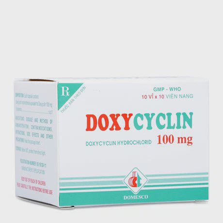 Doxycylin 100mg (10 Vi x10 Vien)