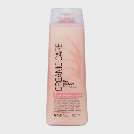 Dầu xả ngăn ngừa tóc hư tổn & gãy rụng Organic Care Heat Protect (400ml)