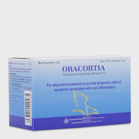 Oracortia 1g (Hop/50 Goi)