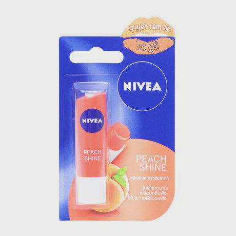 Son dưỡng ẩm sắc cam hương đào Nivea Peach Shine (4.8g)