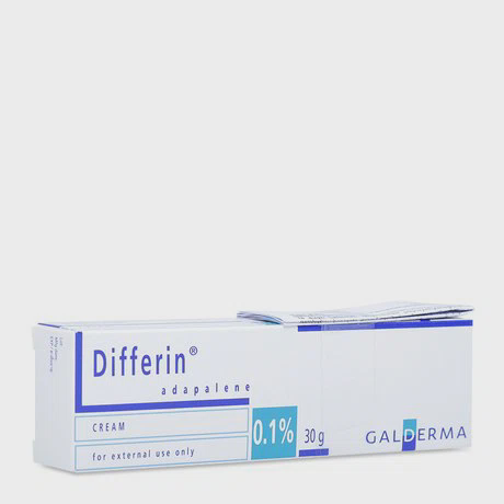 Thuốc dùng ngoài Differin 0.1% điều trị mụn trứng cá (tuýp 30g)