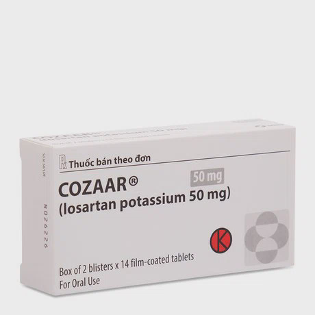 Cozaar 50mg Tab (2vi x 14vien)