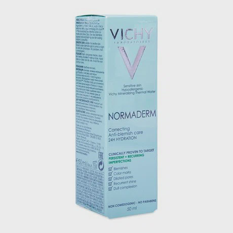 Kem dưỡng ẩm giảm mụn, giảm bóng dầu Vichy Normaderm 50ml